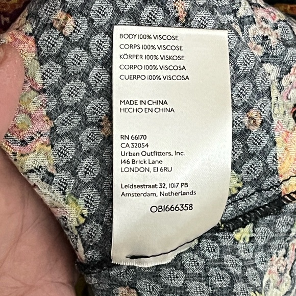 FREE PEOPLE Bohemian Patchwork Maxi Skirt - Picture 7 of 12